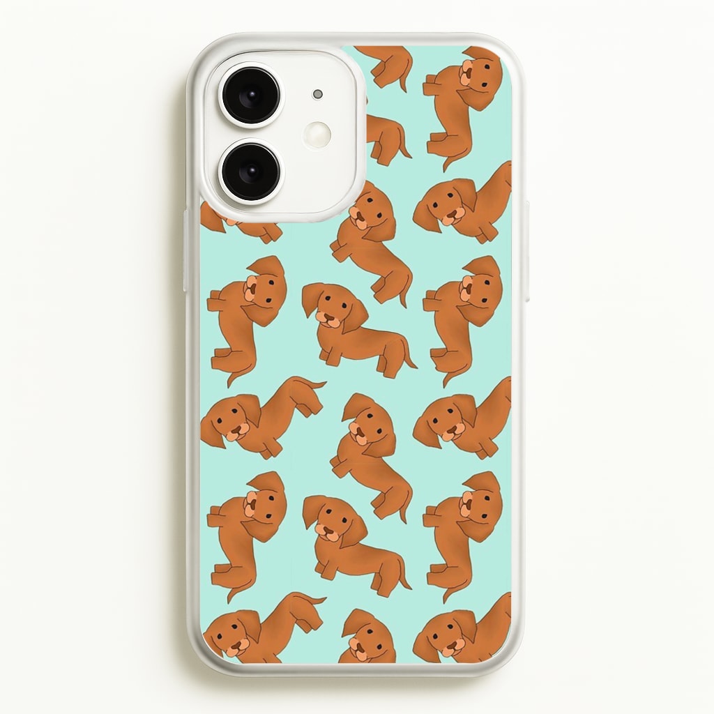 Sausage Dog Pattern - Phone Case for iPhone 11