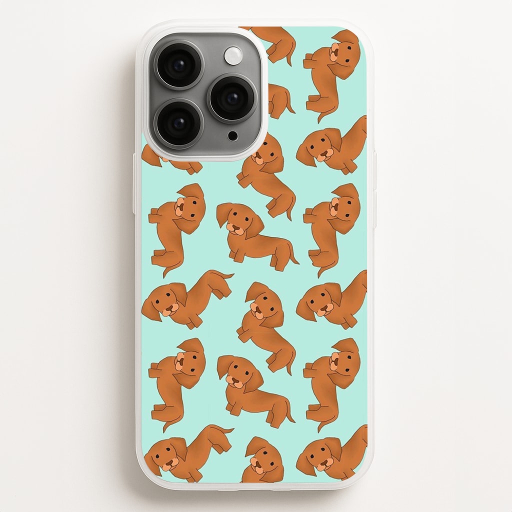 Sausage Dog Pattern - Phone Case for iPhone 11 Pro Max