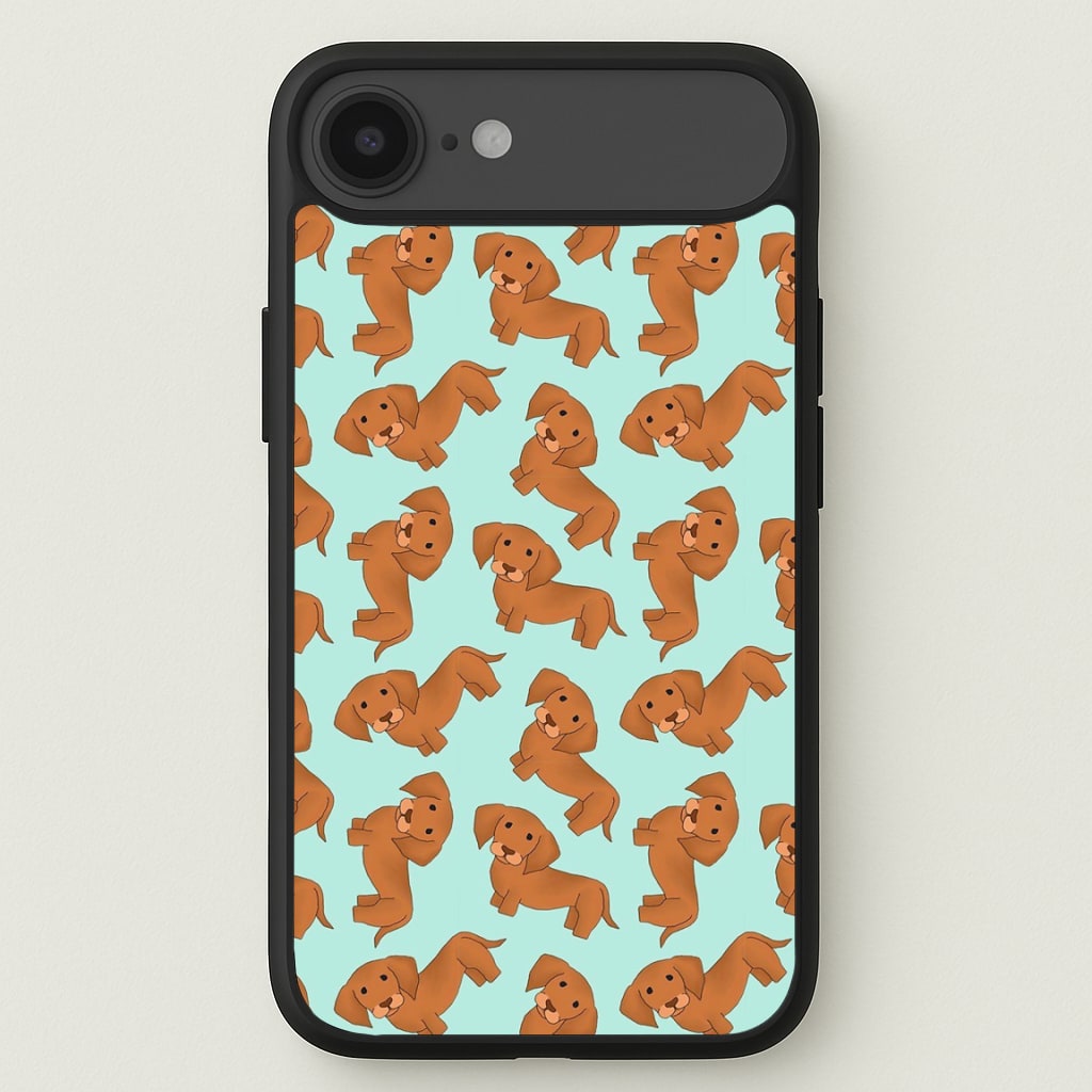 Sausage Dog Pattern Phone Case for iPhone 17 Air