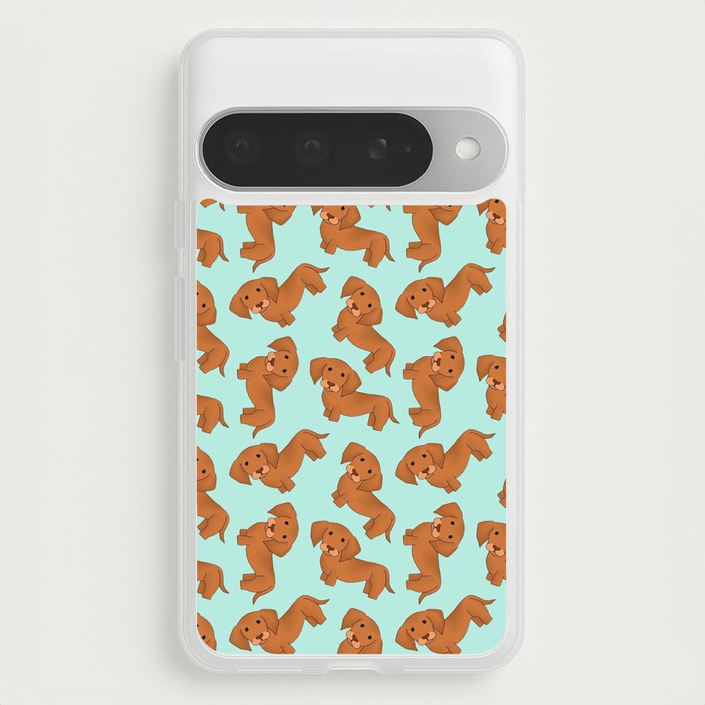 Sausage Dog Pattern Phone Case for Google Pixel 10 Pro XL