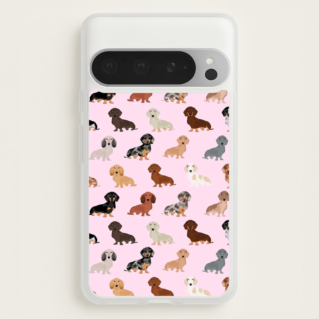 Dachshund Breed Pattern - Phone Case for Google Pixel 9 Pro XL