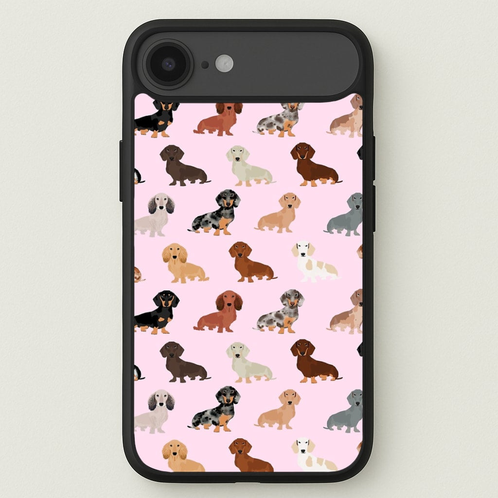 Dachshund Breed Pattern Phone Case for iPhone 17 Air