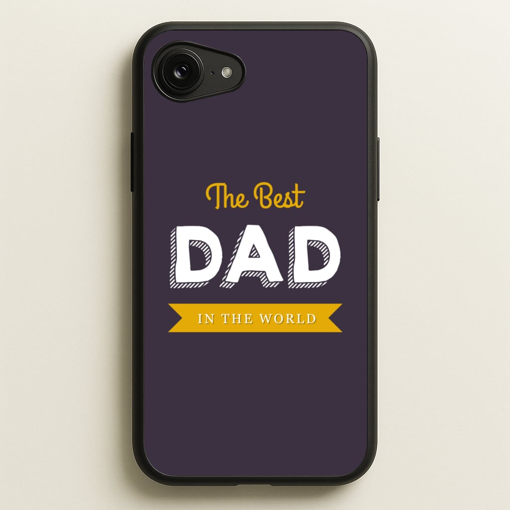 Best Dad In The World - Christmas Phone Case for iPhone 16e