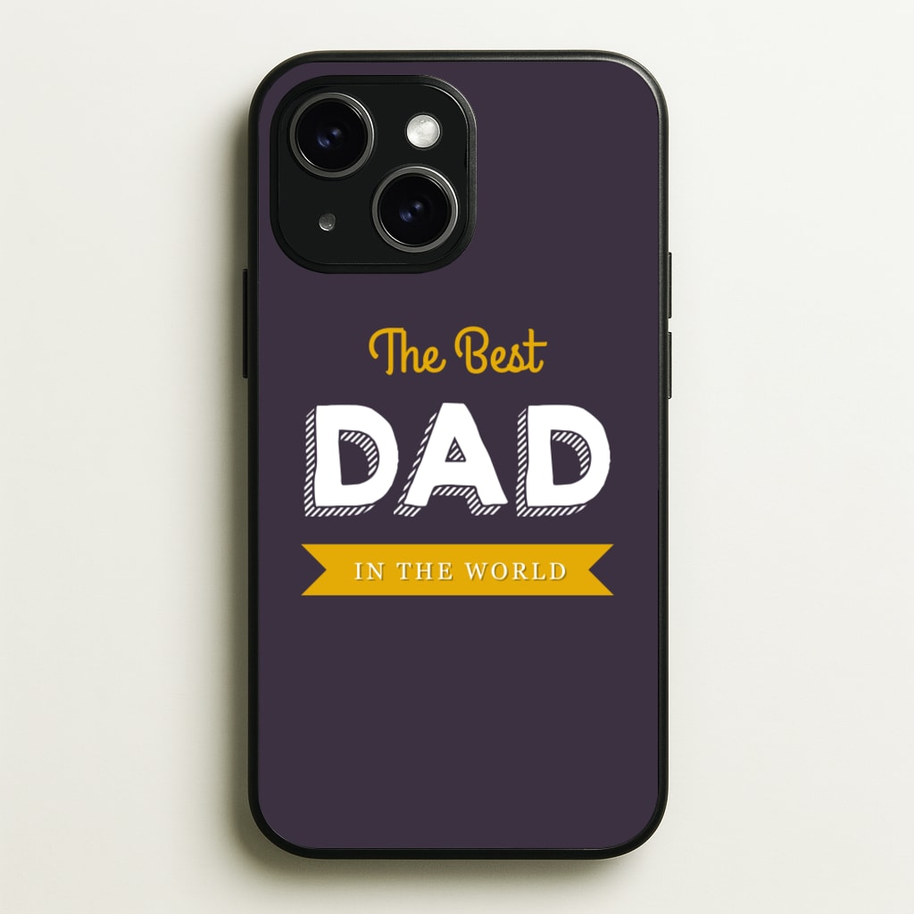 Best Dad In The World - Christmas Phone Case for iPhone 14 Plus