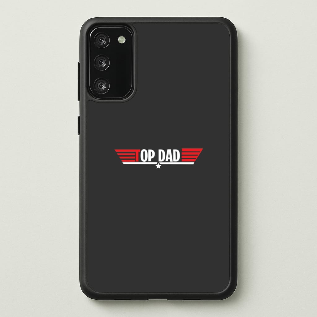 Top Dad- Fathers Day - Father's Day Phone Case for Galaxy S20
