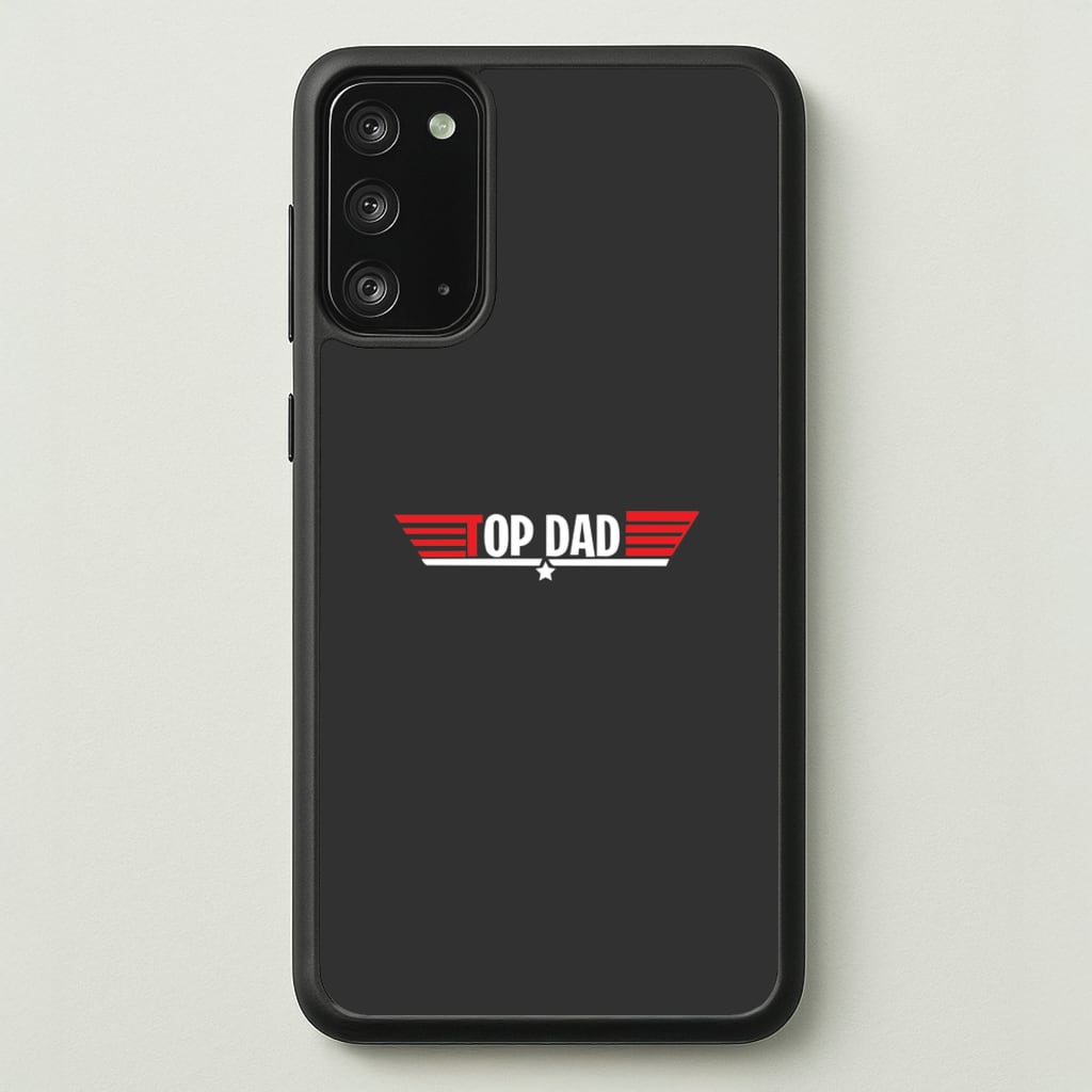 Top Dad- Fathers Day - Father's Day Phone Case for Galaxy Note 20