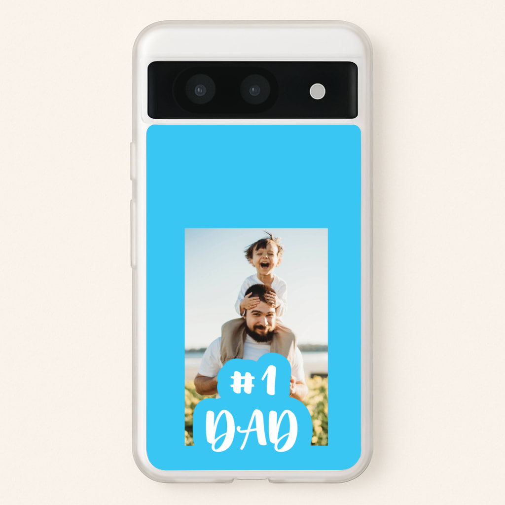 Hashtag 1 Dad - Personalised Father's Day - Father's Day Phone Case for Google Pixel 8a