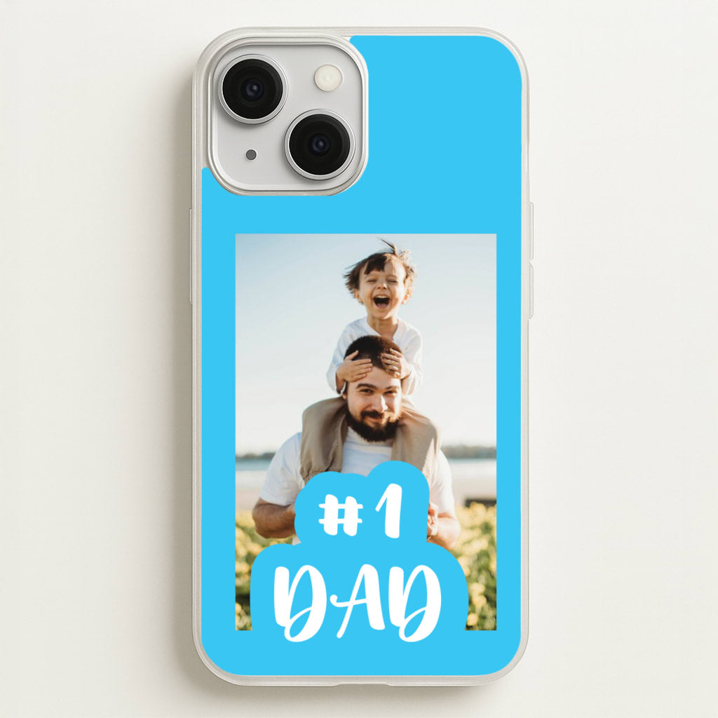 Hashtag 1 Dad - Personalised Father's Day - Father's Day Phone Case for iPhone 13 Mini
