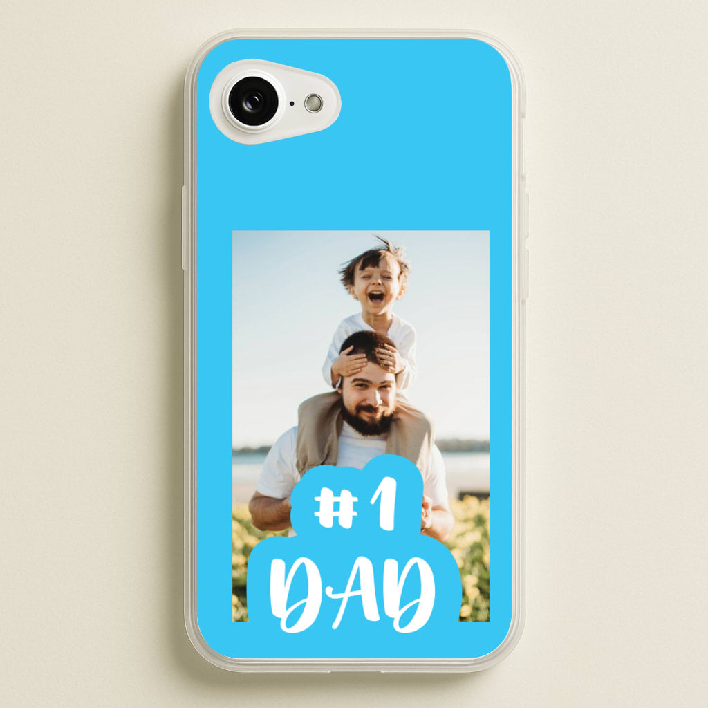 Hashtag 1 Dad - Personalised Father's Day - Father's Day Phone Case for iPhone 16e