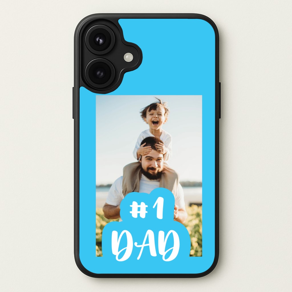 Hashtag 1 Dad - Personalised Father's Day Phone Case for iPhone 17