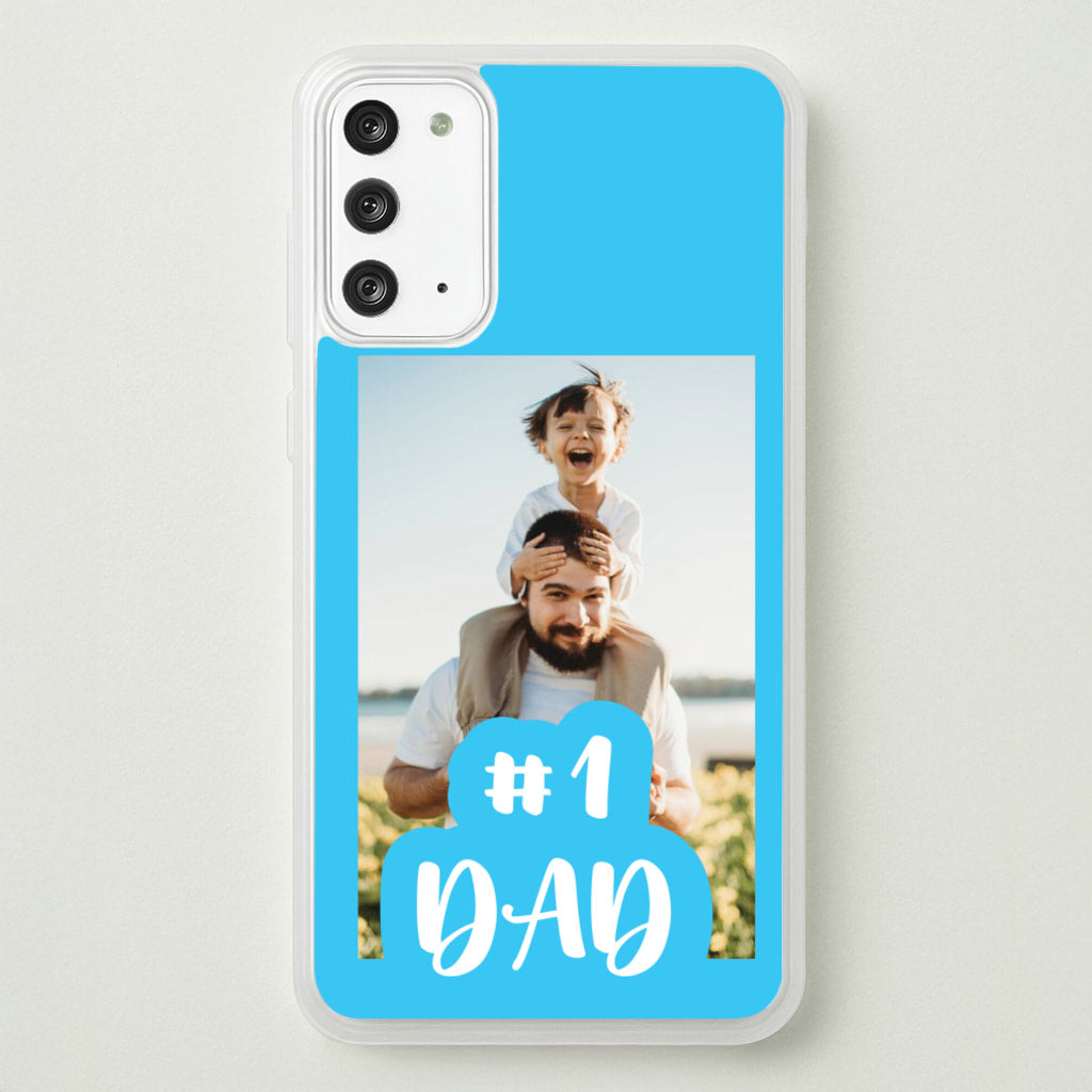 Hashtag 1 Dad - Personalised Father's Day - Father's Day Phone Case for Galaxy Note 20