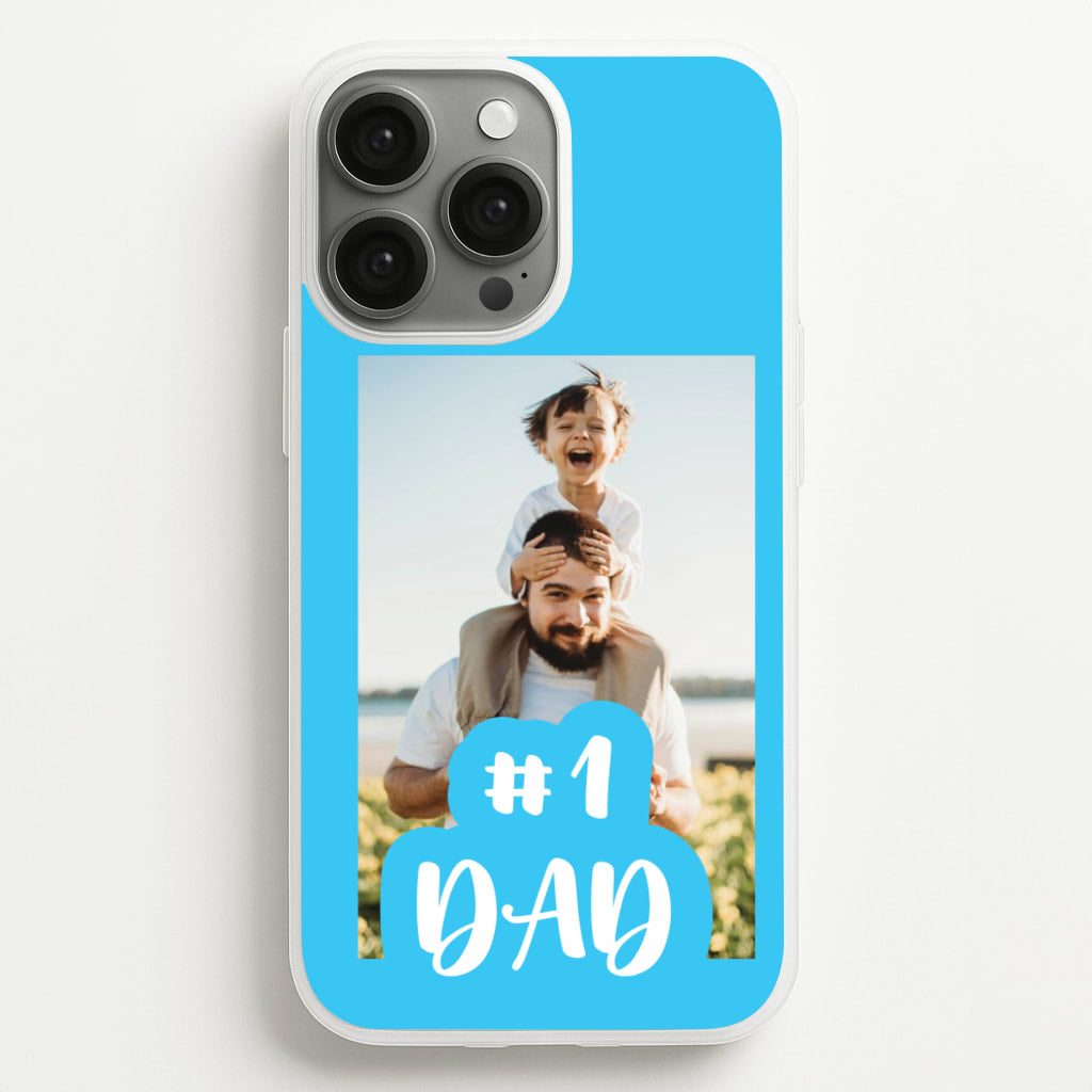 Hashtag 1 Dad - Personalised Father's Day - Father's Day Phone Case for iPhone 13 Pro Max