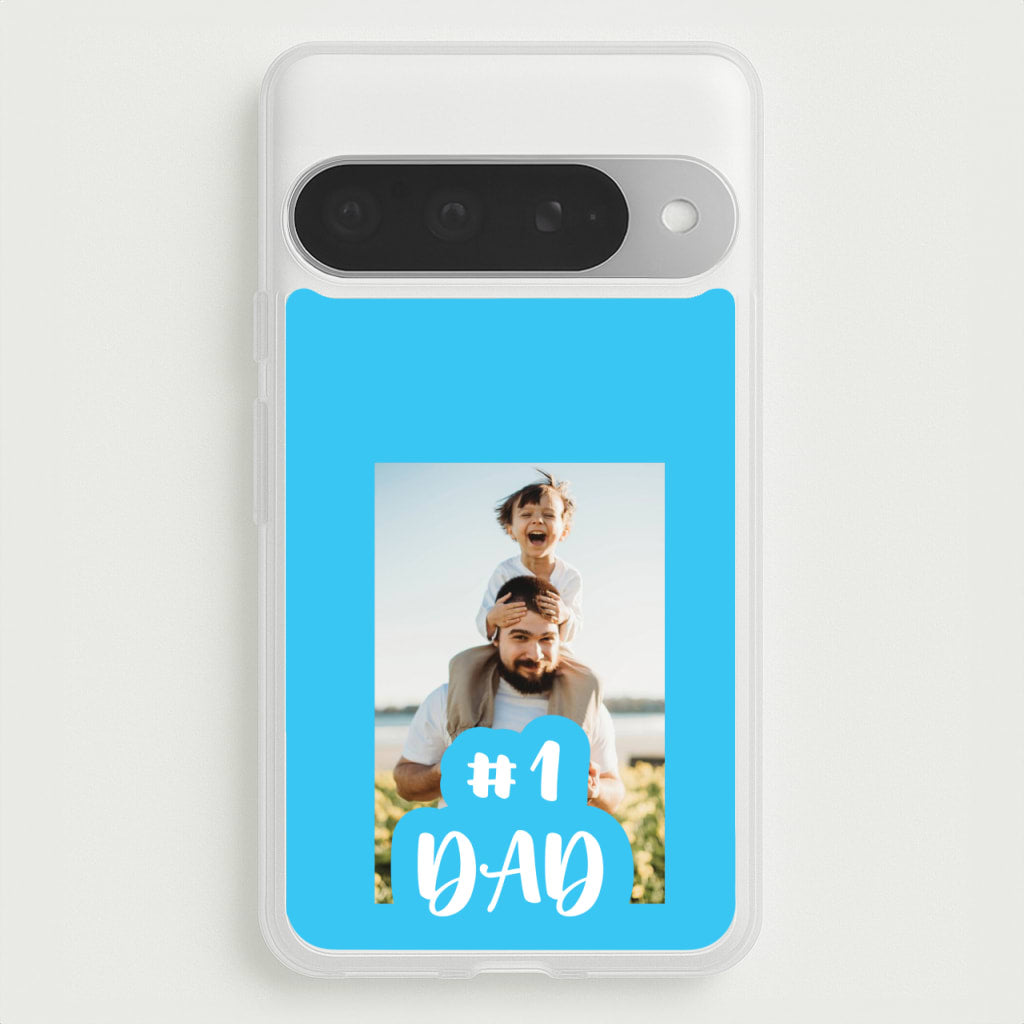 Hashtag 1 Dad - Personalised Father's Day Phone Case for Google Pixel 10 Pro XL