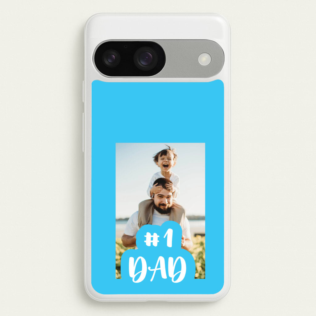 Hashtag 1 Dad - Personalised Father's Day - Father's Day Phone Case for Google Pixel 9 / 9 Pro