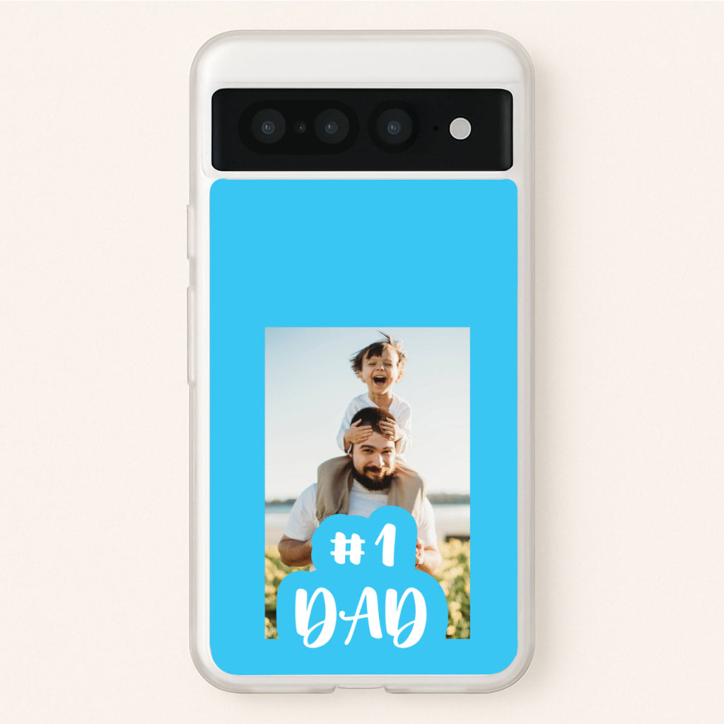 Hashtag 1 Dad - Personalised Father's Day - Father's Day Phone Case for Google Pixel 7 Pro