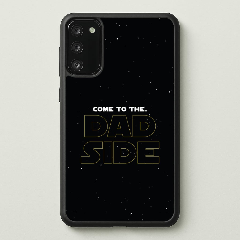 Come To The Dad Side - Personalised Father's Day - Father's Day Phone Case for Galaxy A41