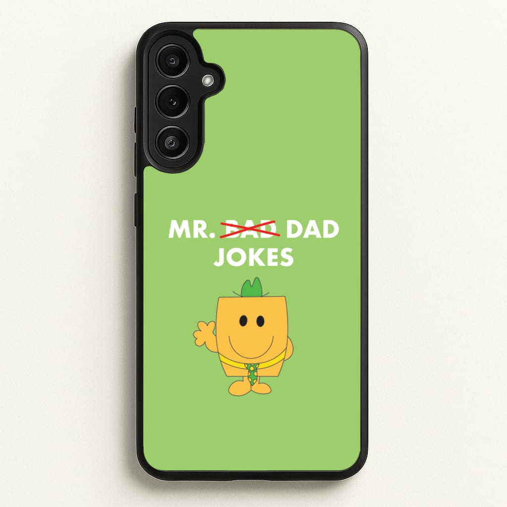 Mr Dad Jokes - Personalised Father's Day - Father's Day Phone Case for Galaxy A36