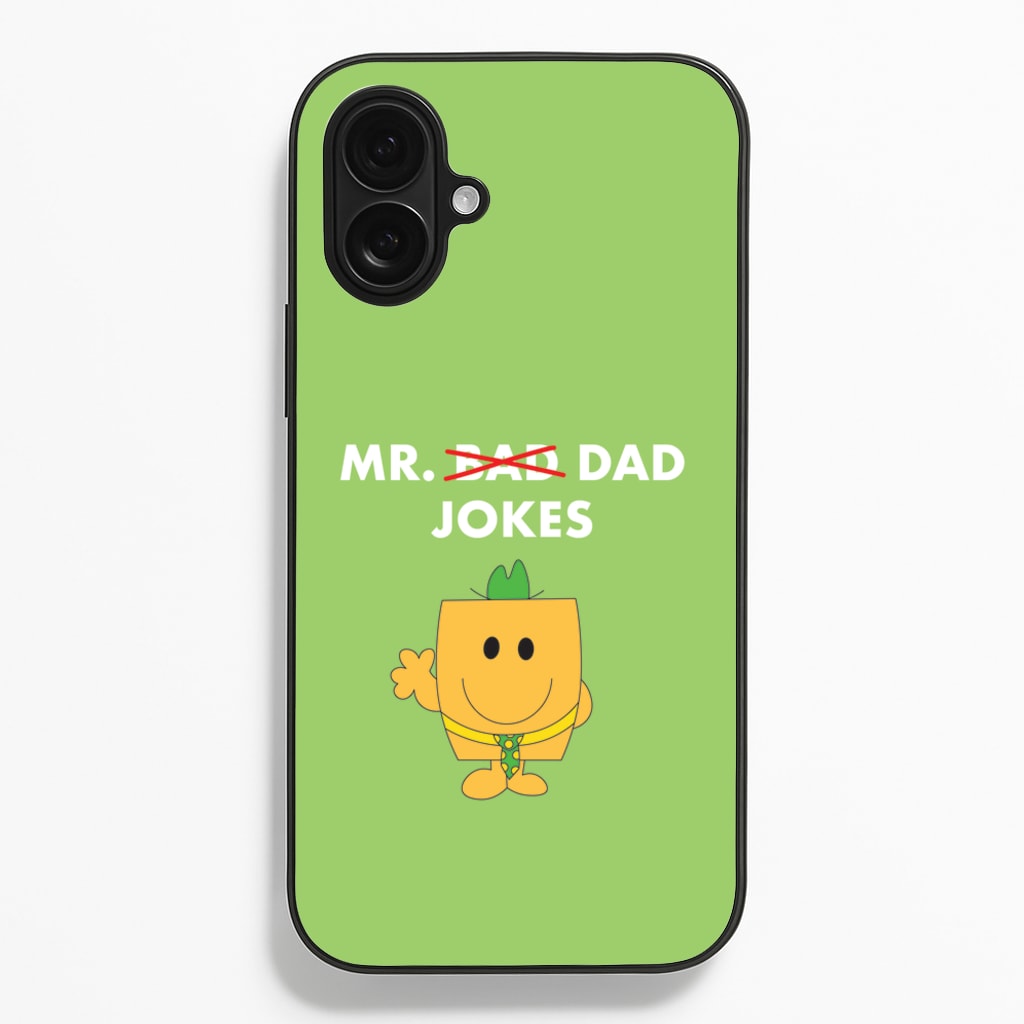 Mr Dad Jokes - Personalised Father's Day - Father's Day Phone Case for iPhone 16 Plus