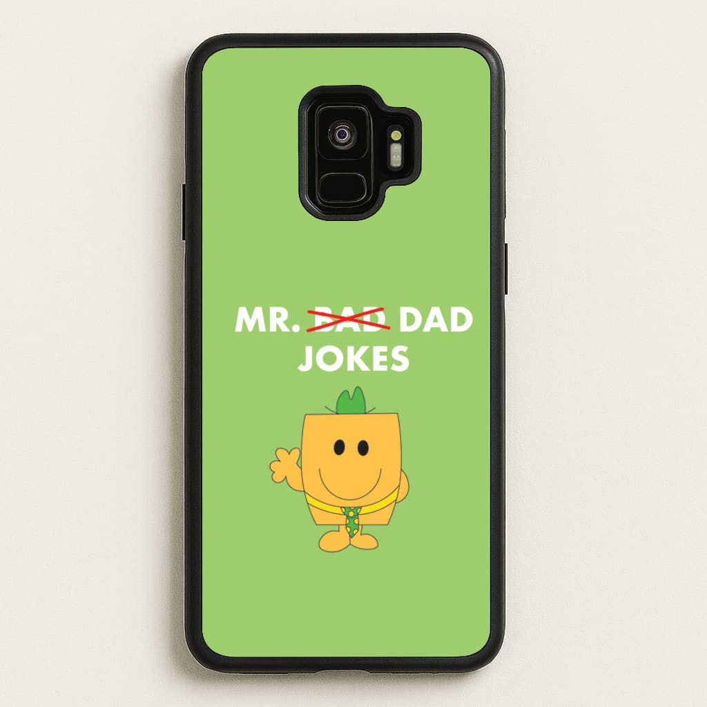 Mr Dad Jokes - Personalised Father's Day - Father's Day Phone Case for Galaxy S9