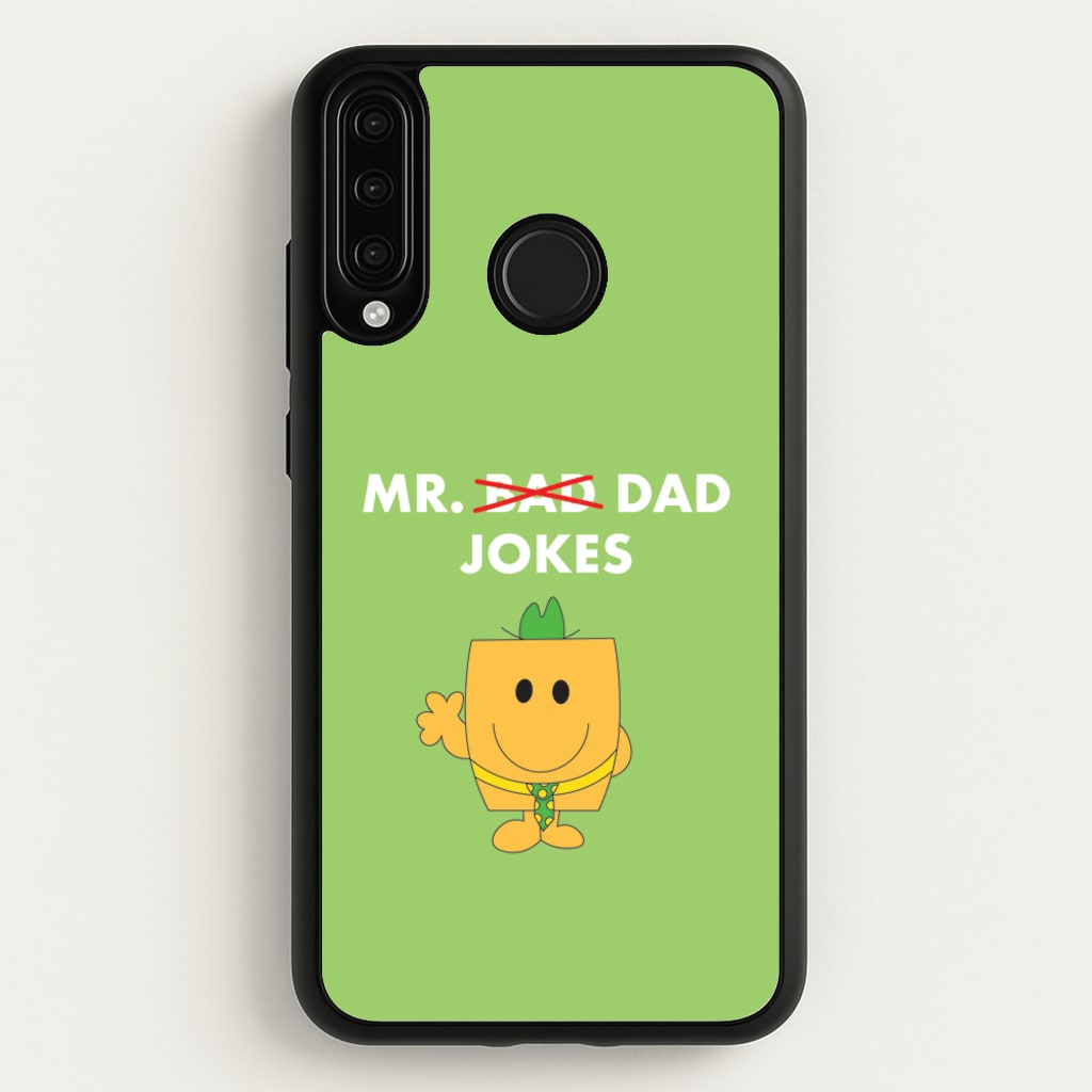 Mr Dad Jokes - Personalised Father's Day - Father's Day Phone Case for Huawei P30 Lite