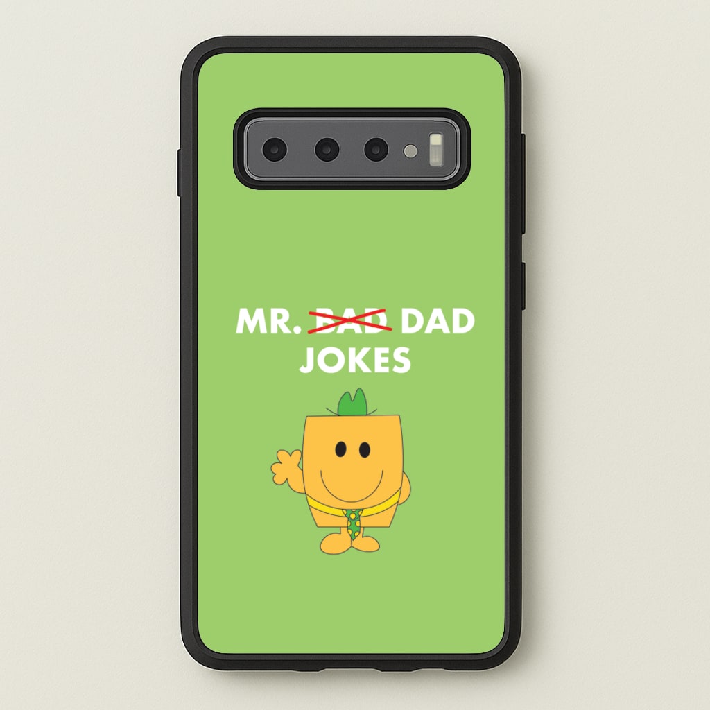Mr Dad Jokes - Personalised Father's Day - Father's Day Phone Case for Galaxy S10 Plus