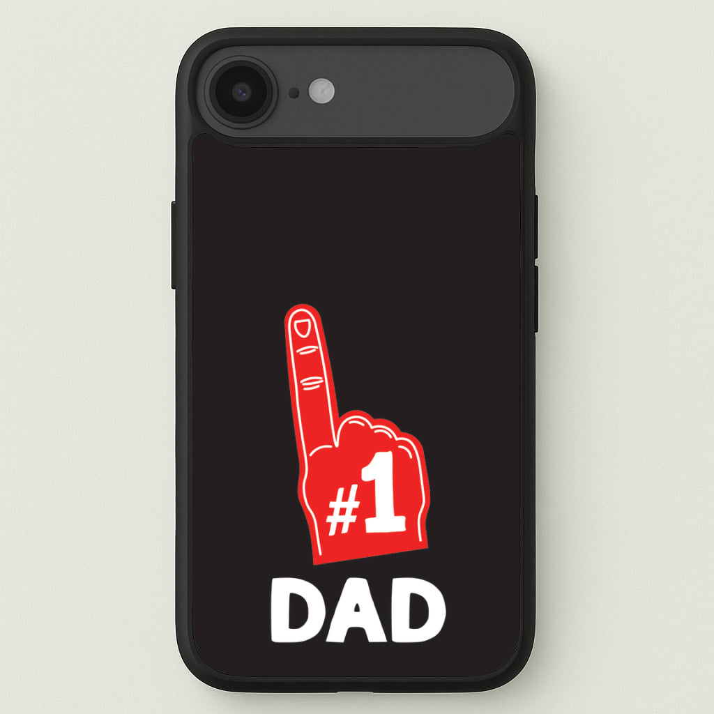 #1 Dad Foam Finger Phone Case for iPhone 17 Air