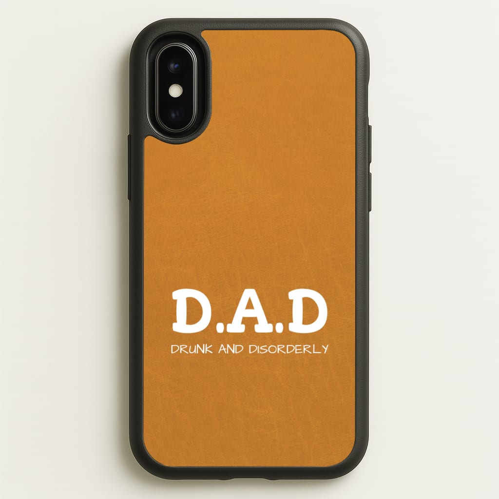 D.A.D - Father's Day Phone Case for iPhone X / XS