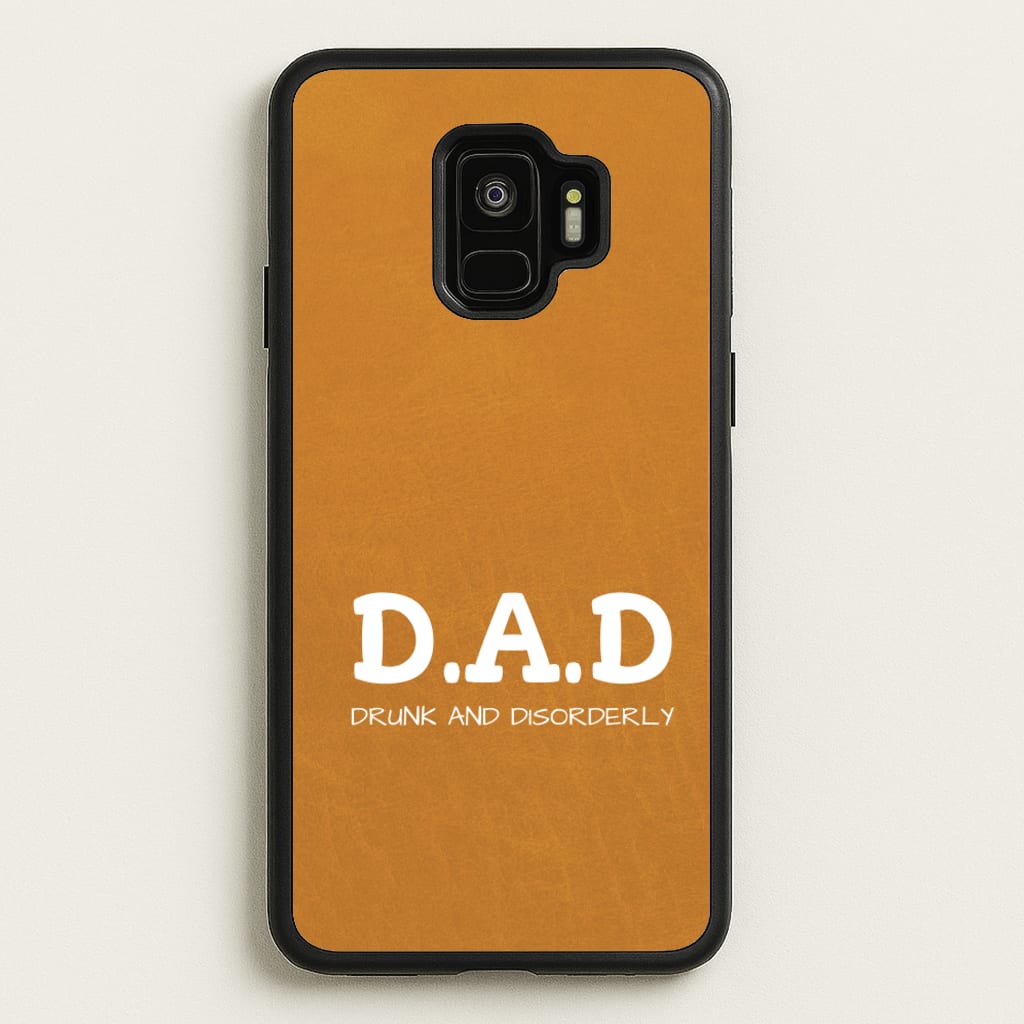 D.A.D - Father's Day Phone Case for Galaxy S9