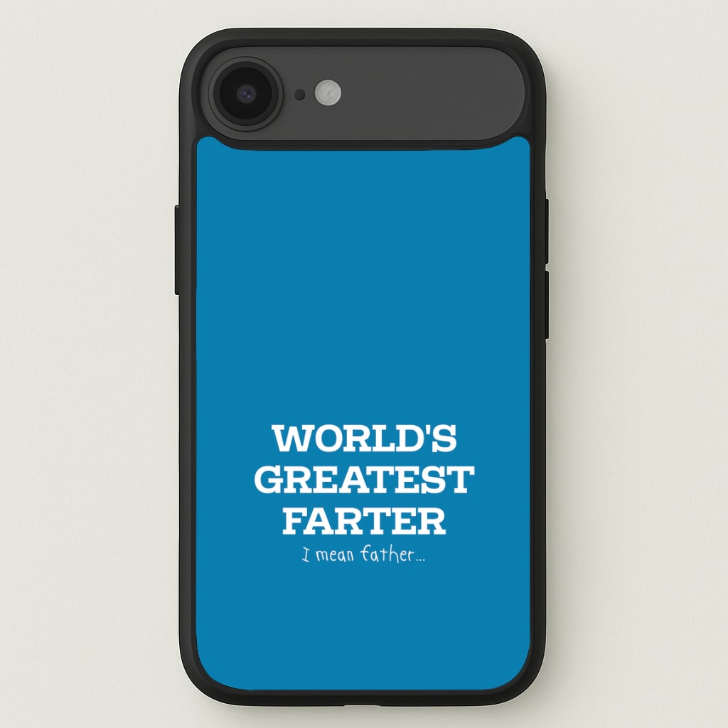 World's Greatest Farter Phone Case for iPhone 17 Air