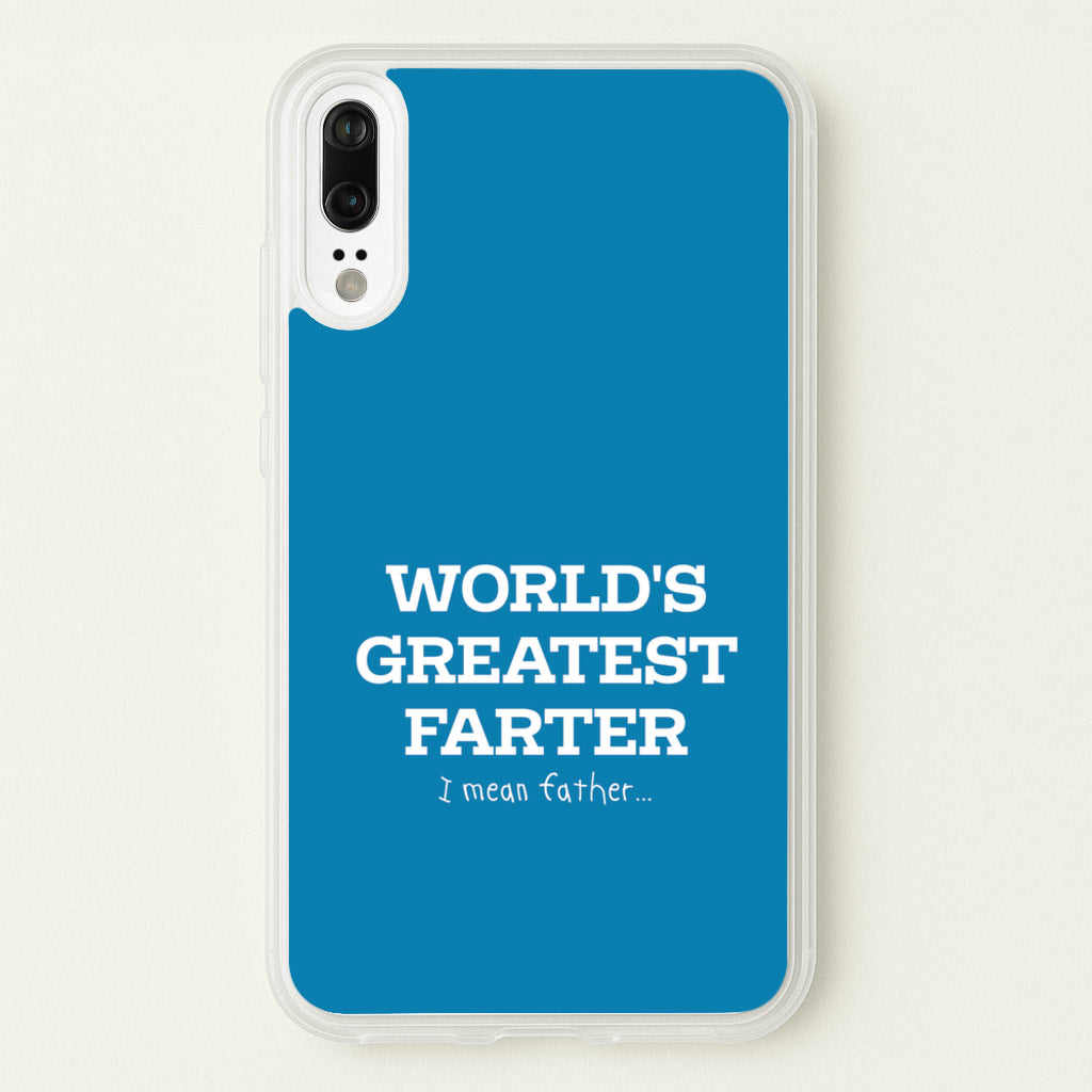 World's Greatest Farter - Father's Day Phone Case for Huawei P20