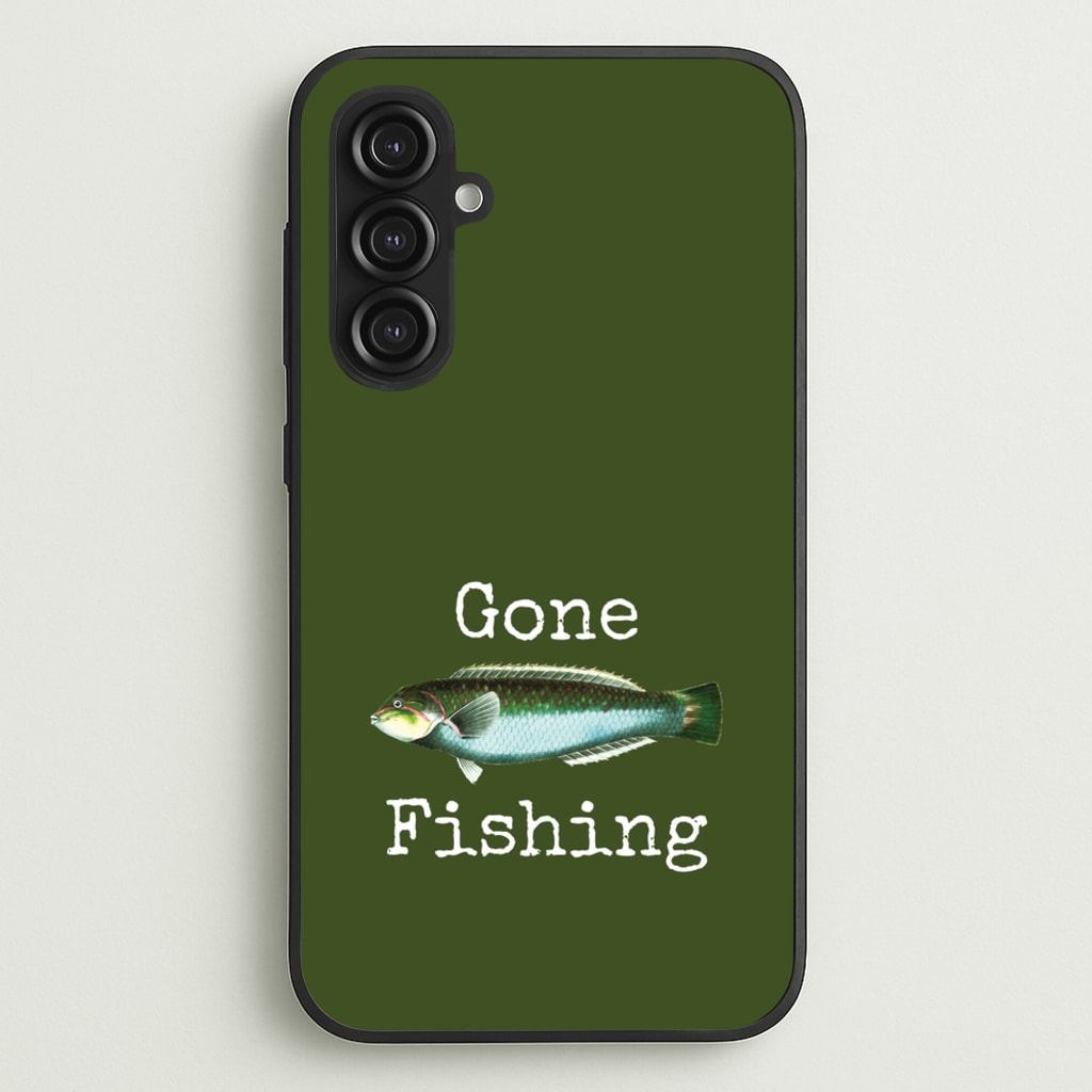 Gone Fishing - Father's Day Phone Case for Galaxy S23FE