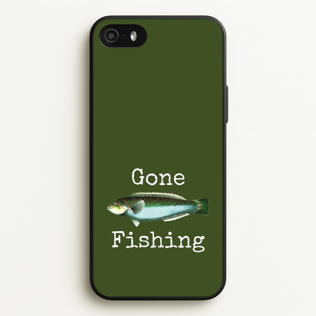 Gone Fishing - Father's Day Phone Case for iPhone 5 / 5s / SE 2016