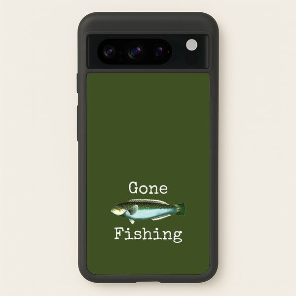 Gone Fishing - Father's Day Phone Case for Google Pixel 8 Pro