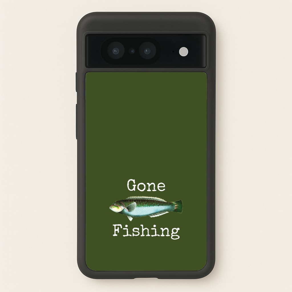 Gone Fishing - Father's Day Phone Case for Google Pixel 8