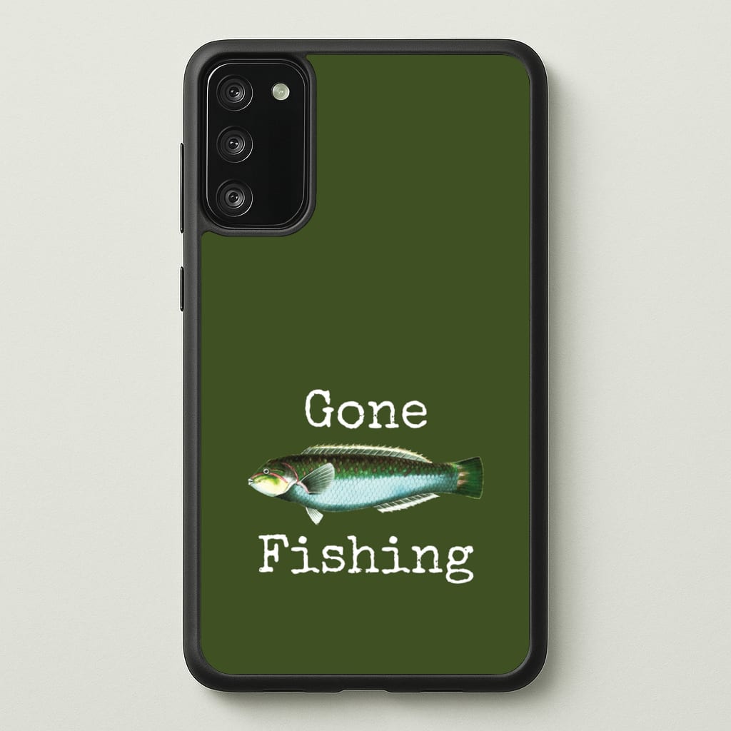 Gone Fishing - Father's Day Phone Case for Galaxy S20FE