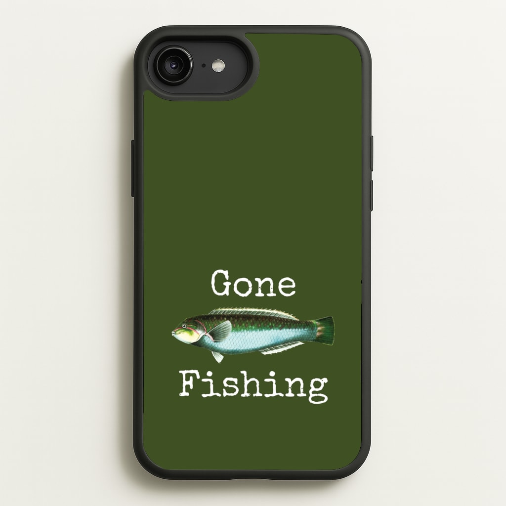 Gone Fishing - Father's Day Phone Case for iPhone 6 Plus / 7 Plus / 8 Plus