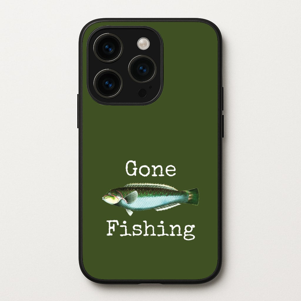 Gone Fishing - Father's Day Phone Case for iPhone 15 Pro Max