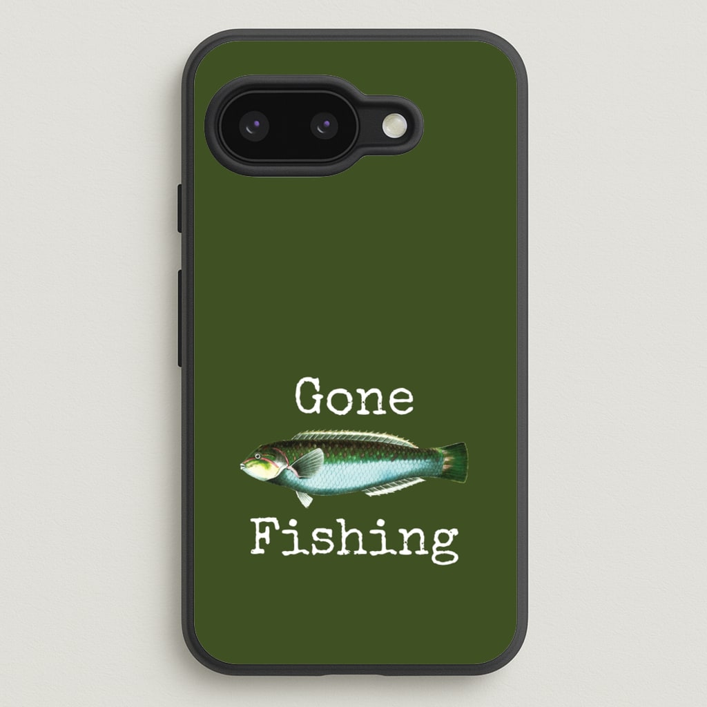 Gone Fishing - Father's Day Phone Case for Google Pixel 9a