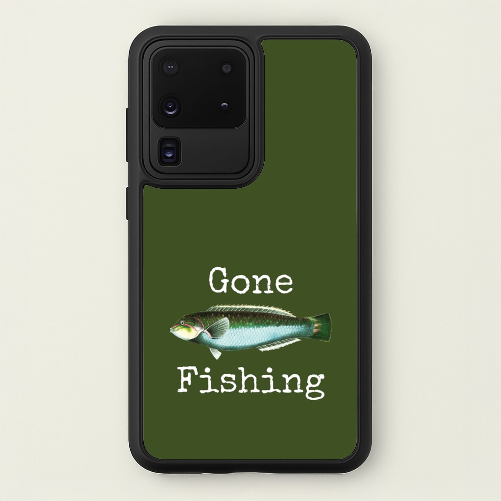 Gone Fishing - Father's Day Phone Case for Galaxy S20 Ultra