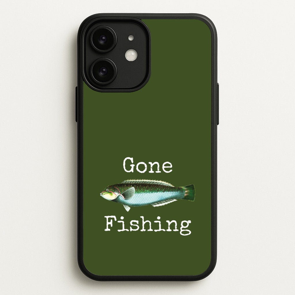 Gone Fishing - Father's Day Phone Case for iPhone 11