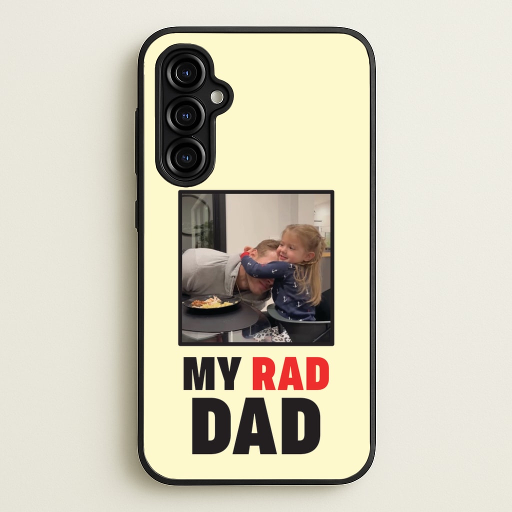 My Rad Dad Personalised - Father's Day Phone Case for Galaxy A54