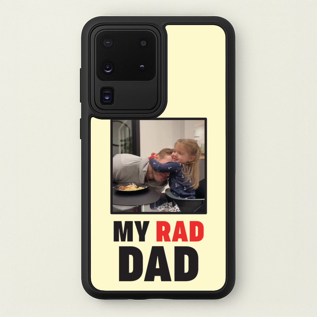 My Rad Dad Personalised - Father's Day Phone Case for Galaxy S20 Ultra