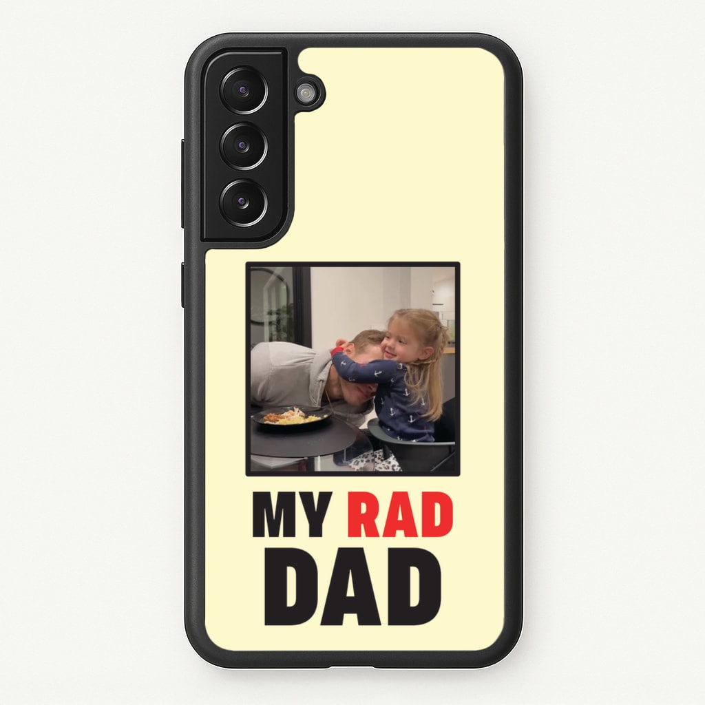 My Rad Dad Personalised - Father's Day Phone Case for Galaxy S21 Plus
