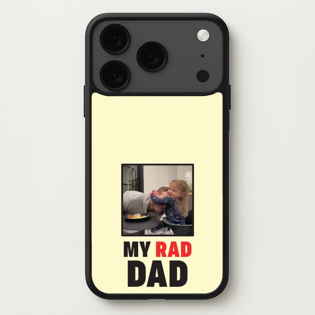 My Rad Dad Personalised Phone Case for iPhone 17 Pro