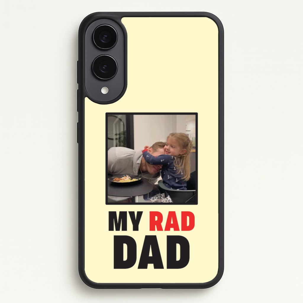 My Rad Dad Personalised - Father's Day Phone Case for Galaxy S25 Edge