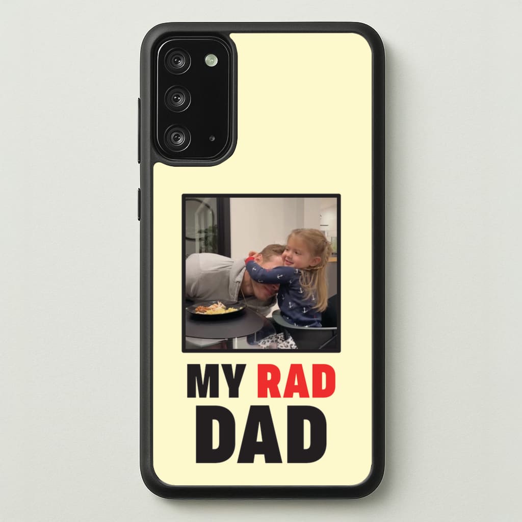 My Rad Dad Personalised - Father's Day Phone Case for Galaxy Note 20
