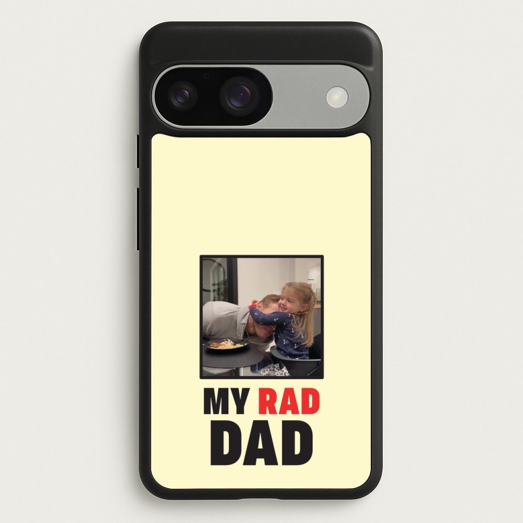 My Rad Dad Personalised - Father's Day Phone Case for Google Pixel 9 / 9 Pro