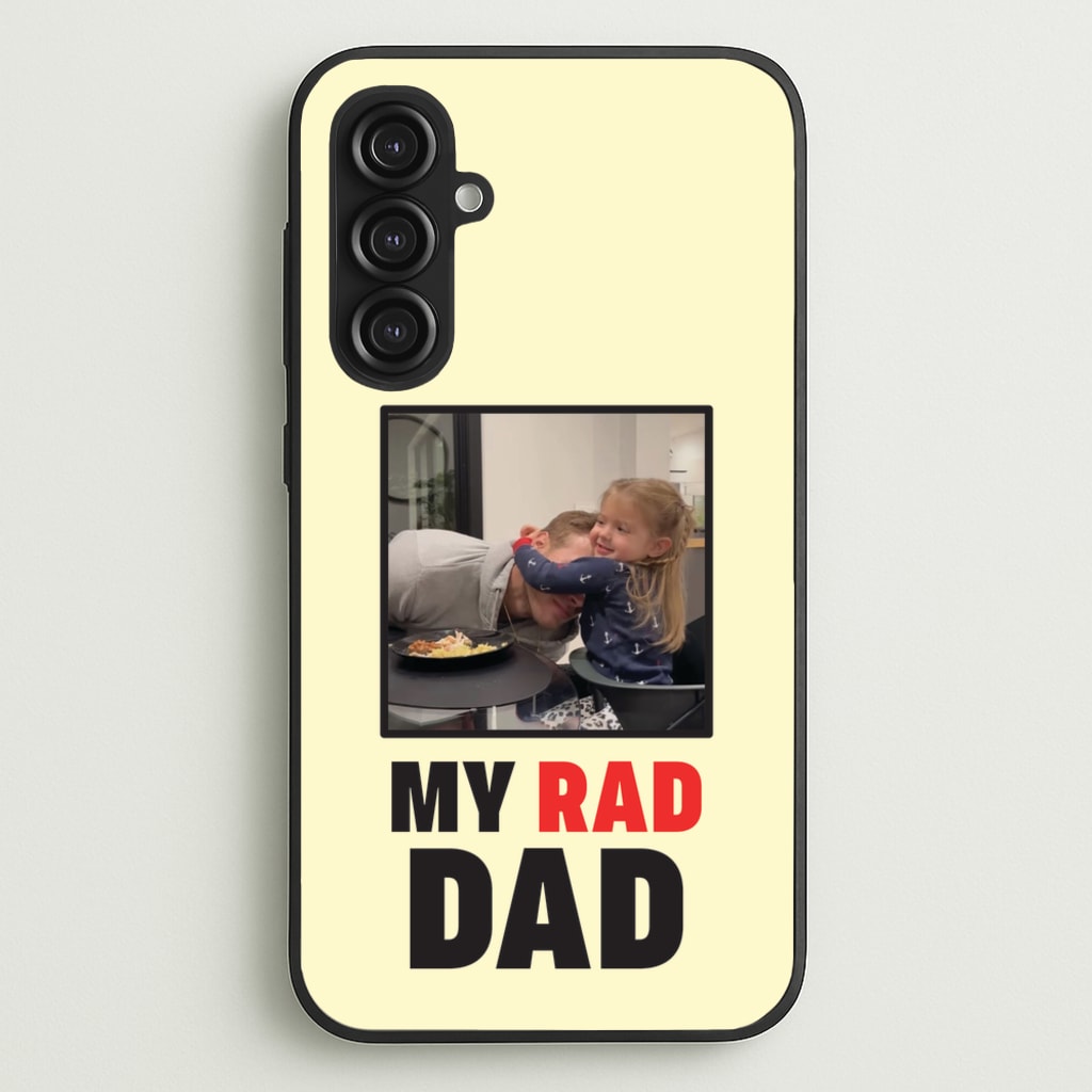 My Rad Dad Personalised - Father's Day Phone Case for Galaxy S23FE