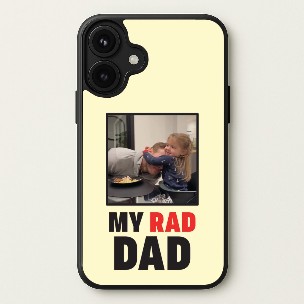 My Rad Dad Personalised Phone Case for iPhone 17