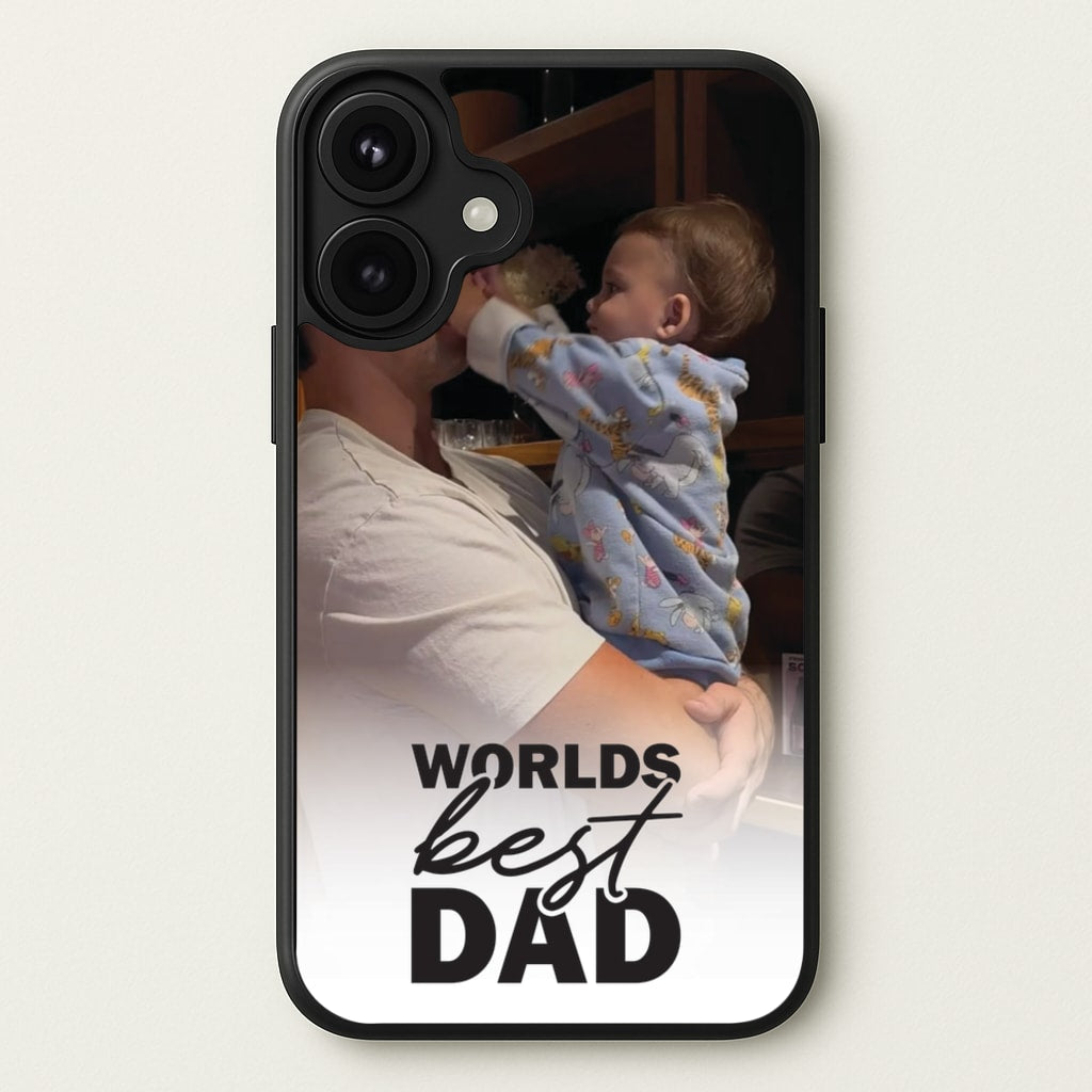 World's Best Dad Personalised Phone Case for iPhone 17